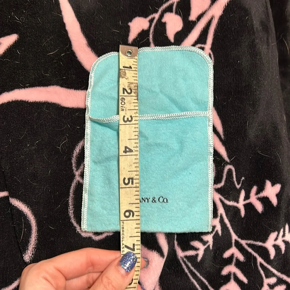 Tiffany and Co mini pouch (EUC) - Picture 6 of 11